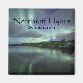 Nordlicht Norwegen Magnet (Vorne)