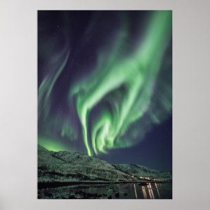 Nordlicht Norwegen Poster