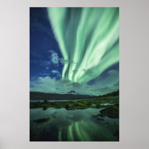 Nordlicht Norwegen Poster