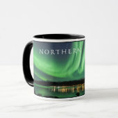 Nordlicht Norwegen Tasse (Vorderseite Links)
