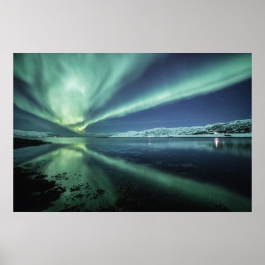 Nordlicht Poster (Vorne)