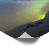 Nordlicht Poster (Ecke)