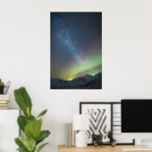 Nordlicht Poster (Heimbüro)