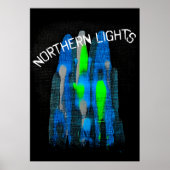 Nordlicht Poster (Vorne)