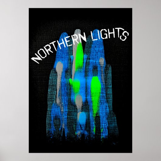 Nordlicht Poster (Vorne)
