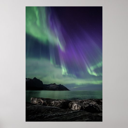 Nordlicht Poster (Vorne)