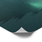 Nordlicht Poster (Ecke)