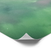 Nordlicht Poster (Ecke)