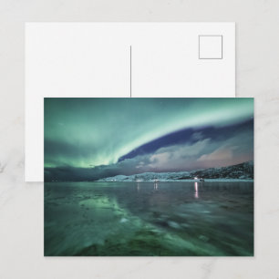 Nordlicht  postkarte