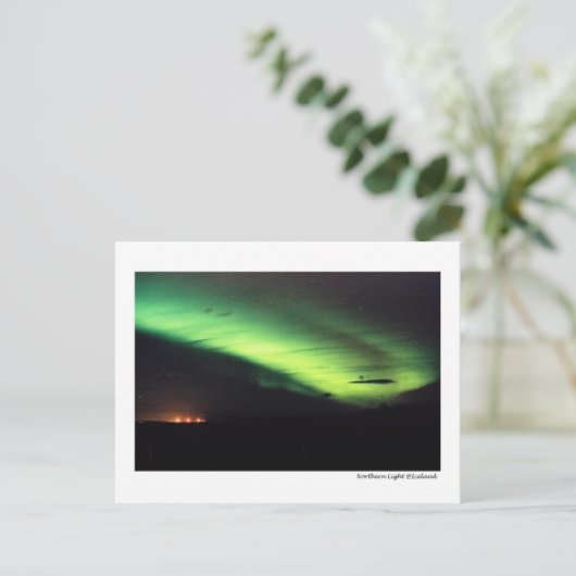 Nordlicht Postkarte (Stehend Vorderseite)