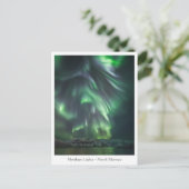 Nordlicht Postkarte (Stehend Vorderseite)