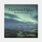 Nordlicht-Souvenir Magnet (Vorne)