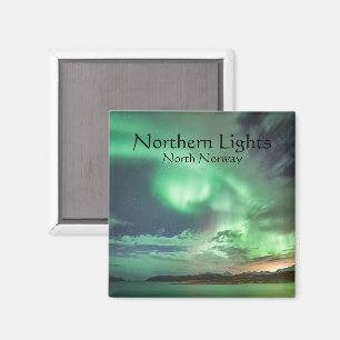 Nordlicht-Souvenir Magnet