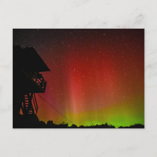 Nordlicht über Goat Peak Postkarte