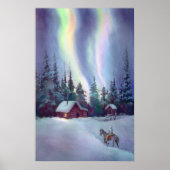 NORDLICHT VON SHARON SHARPE POSTER (Vorne)