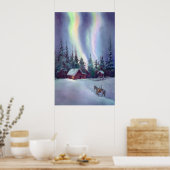 NORDLICHT VON SHARON SHARPE POSTER (Küche)