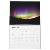 Nordlicht-Wandkalender Kalender (Mär 2026)