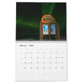 Nordlicht-Wandkalender Kalender (Feb 2026)