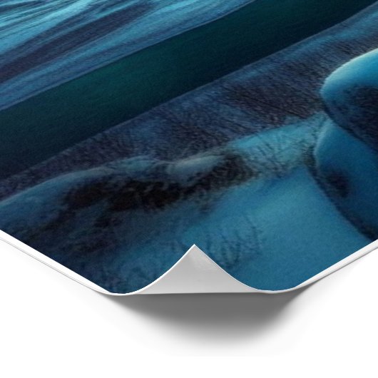 Nordlichtansicht Poster (Ecke)