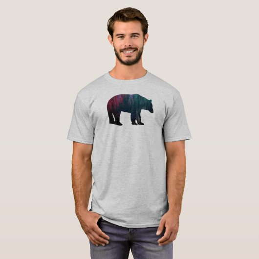 Nordlichtbär T-Shirt (Vorne ganz)
