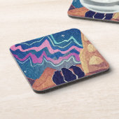 Nordlichtbären Getränkeuntersetzer (Linke Seite)