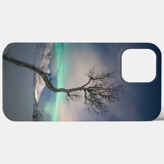 Nordlichtbaum Case-Mate iPhone Hülle (Rückseite (Horizontal))