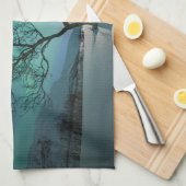 Nordlichtbaum Geschirrtuch (Viertel Falte)