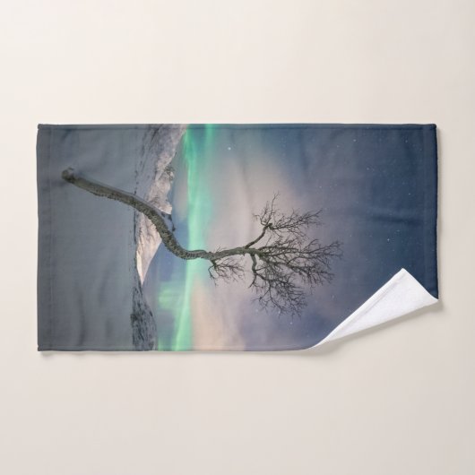Nordlichtbaum Handtuch (Handtuch)