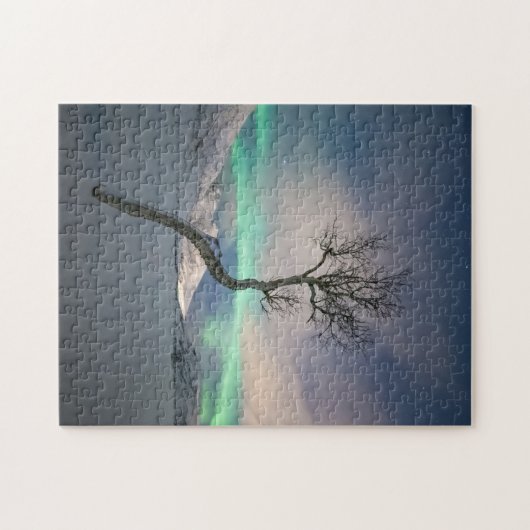 Nordlichtbaum Puzzle (Horizontal)