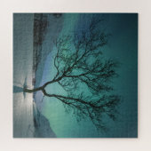 Nordlichtbaum Puzzle (Horizontal)