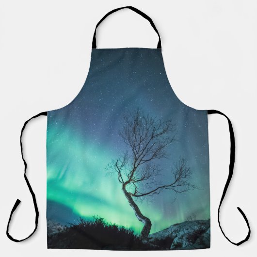 Nordlichtbaum Schürze (Vorderseite)