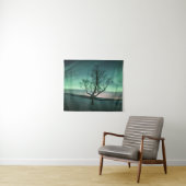 Nordlichtbaum Wandteppich (Beispiel (Horizontal))