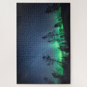 Nordlichtbäume Puzzle (Vertikal)