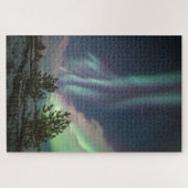 Nordlichtbäume Puzzle (Horizontal)