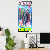 NORDLICHTE HYBRID POSTER (Heimbüro)