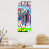 NORDLICHTE HYBRID POSTER (Küche)