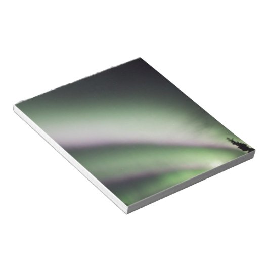 Nordlichter Alaska Notizblock (angewinkelt)