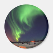 Nordlichter am Bärensee Magnet (Vorne)