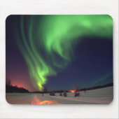 Nordlichter am Bärensee Mousepad (Vorne)