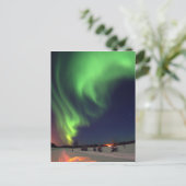 Nordlichter am Bärensee Postkarte (Stehend Vorderseite)