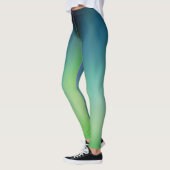 Nordlichter aquamarin/Limon Leggings (Links)