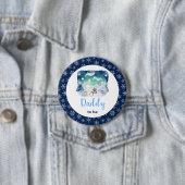 Nordlichter Arktische Tiere Werdender Vater Button (Beispiel)