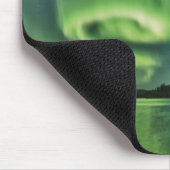 Nordlichter auf dem See Mousepad (Ecke)