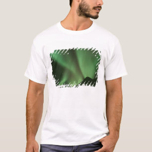 Nordlichter, Aurora borealis an den Ausläufern der T-Shirt