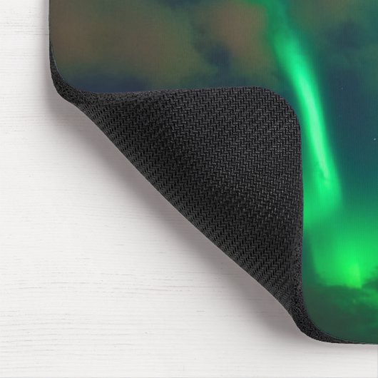 Nordlichter, Aurora Borealis Mousepad (Ecke)