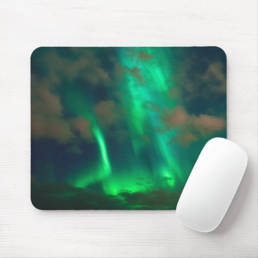 Nordlichter, Aurora Borealis Mousepad (Mit Mouse)