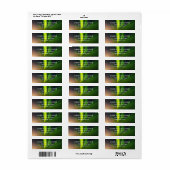 Nordlichter Aurora Borealis Night Sky Rückkehr (Vorne)