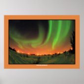 Nordlichter Aurora Borealis Poster (Vorne)