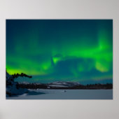 Nordlichter (Aurora borealis) Poster (Vorne)