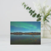 Nordlichter (Aurora borealis) Postkarte (Stehend Vorderseite)